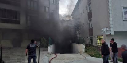 Tekirdağ'da apartman otoparkında patlama: 9 kişi kurtarıldı