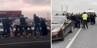Polis memurunun cenaze konvoyuna saldırı: 4 yaralı!