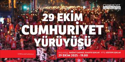 Kadıköy’de 29 Ekim Cumhuriyet Bayramı etkinlikleri başladı