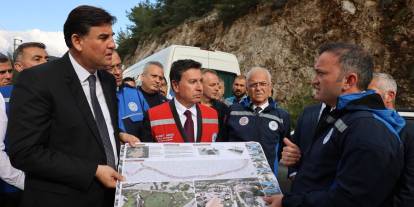 Ölüdeniz Yolu yatırımında 2'nci etap çalışmaları başladı