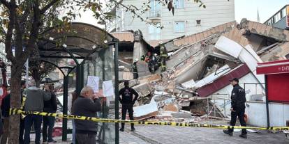 Gebze'de 6 katlı bina çöktü: Enkaz altında kalanlar var