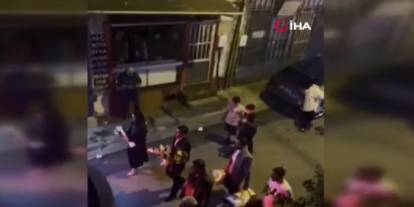 Kız meresimi kabusa döndü! Apartman alev aldı