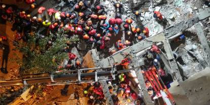 Gebze'deki çöken binada anne ve babanın cansız bedenlerine ulaşıldı