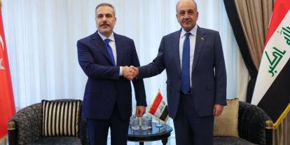 Bakan Fidan, Irak Savunma Bakanı Abbasi ile görüştü