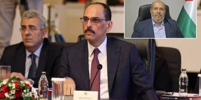 MİT Başkanı İbrahim Kalın Hamas heyetiyle bir araya geldi