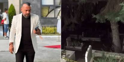 İş insanı mezarlıkta asılı halde bulundu