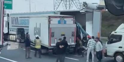 Kuzey Marmara Otoyolu'nda feci kaza: Ölü ve yaralılar var