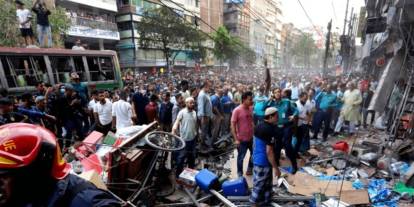 Dakka'da çok sayıda patlama meydana geldi