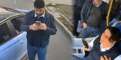 Kadın halk otobüsü şoförüne trafikte dehşet! Önünü kesti, saldırmaya çalıştı