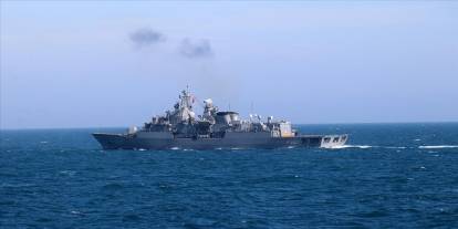 Rusya Ukrayna'da Türk gemisini vurdu: 4 bin ton LPG taşıyordu!