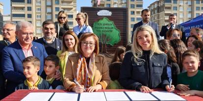 Gaziantep Büyükşehir Yeşilantep projesiyle yeşil alanları genişletiyor