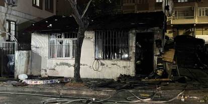 Bağcılar'da gecekondu yandı: 5 kişi etkilendi