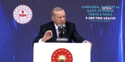 Cumhurbaşkanı Erdoğan, Atatürk Havalimanı'nda konuşuyor