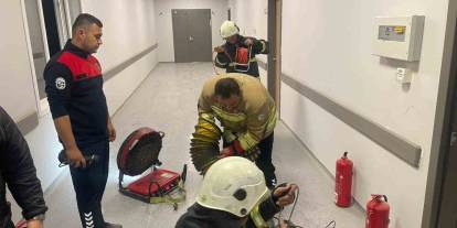 Hatay'da hastanede yangın