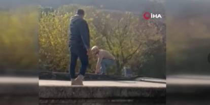 İşten atıldım diyerek Balıkgöl'e atladı