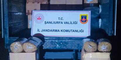 Şanlıurfa'da 3 tondan fazlası ele geçirildi