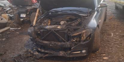 Ankara'da 4 araç kundaklandı