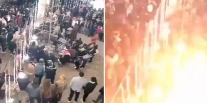 Suriye’de bir düğünde el bombalı saldırı:  33 kişi yaralandı