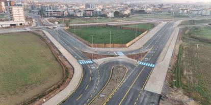 Aydın'da yol yapım çalışmaları sürüyor