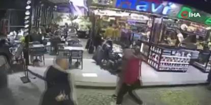 İstanbul'da esnaflar birbirine girdi