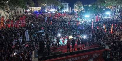 CHP’nin 77’nci “Millet İradesine Sahip Çıkıyor” Mitingi Kağıthane’de