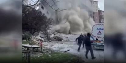 Beylikdüzü’nde yıkım sırasında facia: Çocuklar saniyelerle kurtuldu