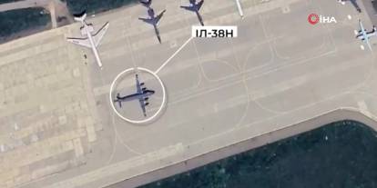 Ukrayna Rus uçağını vurduğu anları paylaştı