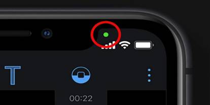 Telefonda yeşil nokta uyarısı nedir? Kamera ve mikrofon kullanımı böyle bildiriliyor