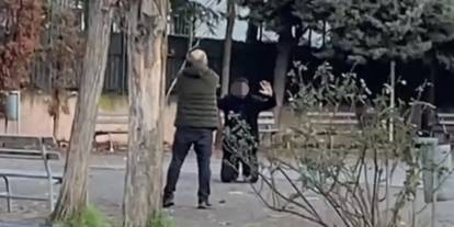 Kocaeli’de okul bahçesinde silahlı rehine paniği