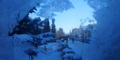 Erzurum buz kesti: - 30'u gördü