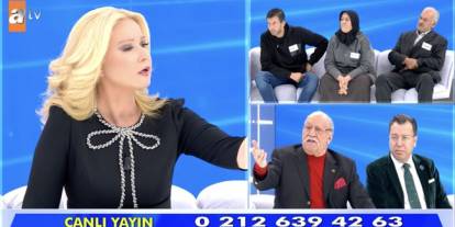 Müge Anlı ve Rahmi Özkan canlı yayında birbirine girdi