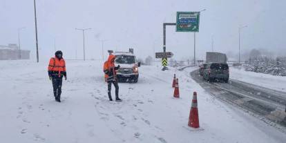D-100 kara yolu İstanbul istikameti ulaşıma kapandı