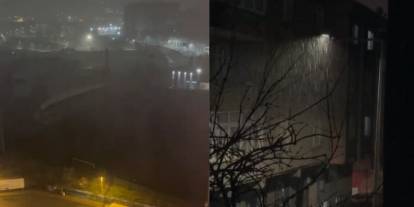 İstanbul'u gök gürültülü sağanak vurdu! Bir anda bastırdı