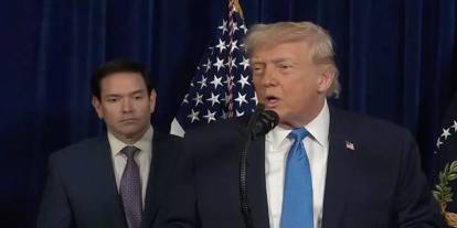 Trump'tan İran açıklaması: Müdahaleye hazırız