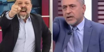 Canlı yayında birbirlerine girdiler: Melik Yiğitel ve Gürbüz Evren'den 'Gökçek' kavgası