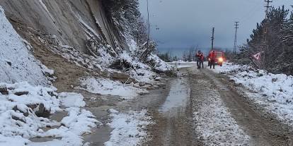 Kastamonu'da heyelan