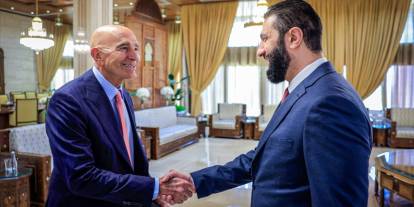 Şam’da kritik temas: Şara, ABD Özel Temsilcisi Barrack ile görüştü