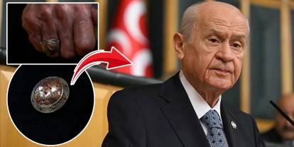 Bahçeli’nin yüzük ve rozeti olay oldu: Üzerindeki sırlar ortaya çıktı