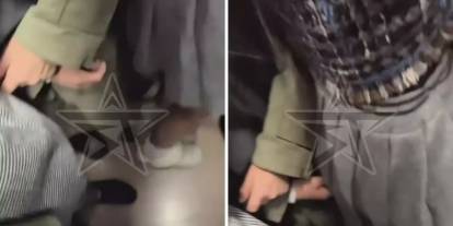 Kalabalığın ortasında taciz iddiası: Duyarlı vatandaş harekete geçti