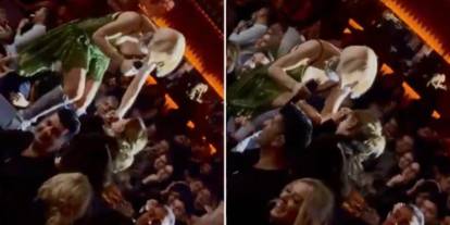 Hazal Kaya, Gülşen’in elini öpüp alnına koydu