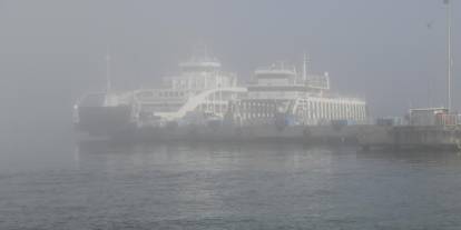 Çanakkale boğazı yoğun sis nedeniyle gemi trafiğine kapatıldı