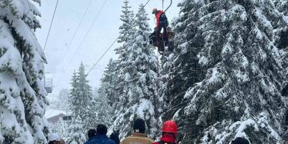 Uludağ’da telesiyej arızası: 52 kişi mahsur kaldı