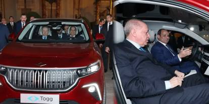 Erdoğan’dan Sisi’ye Togg sürprizi
