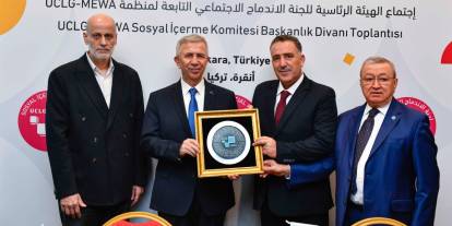 Mansur Yavaş, UCLG-MEWA Sosyal İçerme Komitesi toplantısına ev sahipliği yaptı