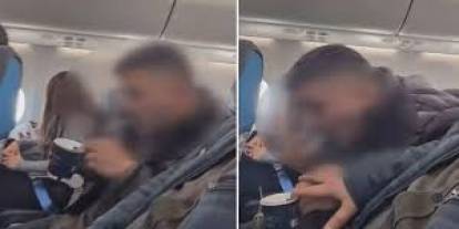 Sosyal medya fenomeni uçakta sigara içti! Kara listeye girdi