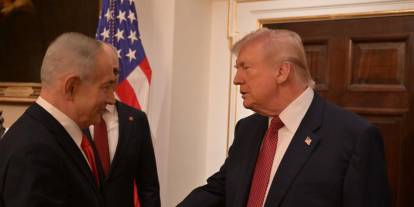 Trump ile Netanyahu Beyaz Saray’da bir araya geldi