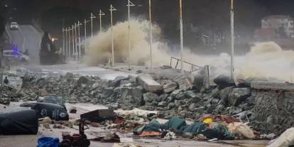 Yalova’da fırtına denizi taşırdı: AFAD devreye girdi