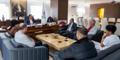 Manavgat Belediye Başkan Vekili Çiçek’ten Bismil heyetine kabul