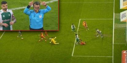 Sane'nin iptal edilen golünün VAR kayıtları açıklandı