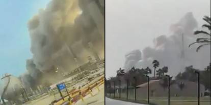 Tahran’dan Riyad’a 'Aramco' yanıtı: Petrol rafinerisi alevler içinde